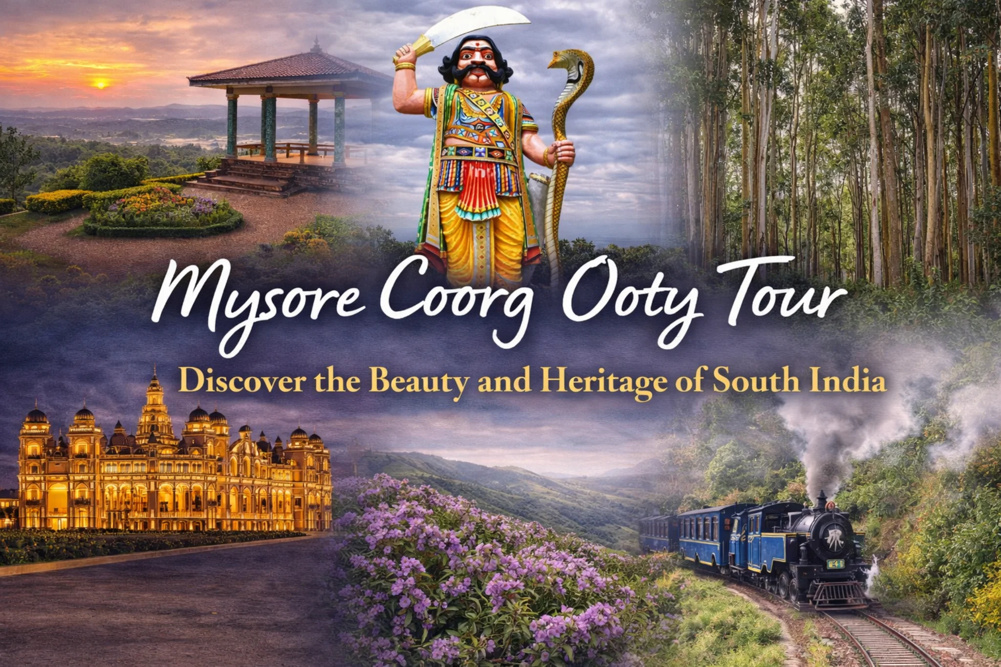 Mysore Coorg Ooty Tour